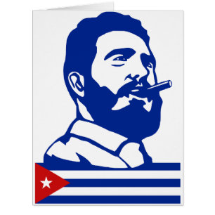 Cartão Fidel Castro, Presidente, Revolução, Cuba, Havana