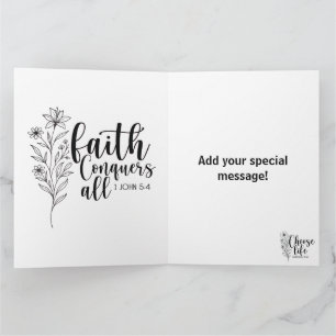 Cartão Fiel -Adicione sua mensagem especial