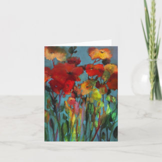 Cartão Field Flowers • Michelle Abrams - card