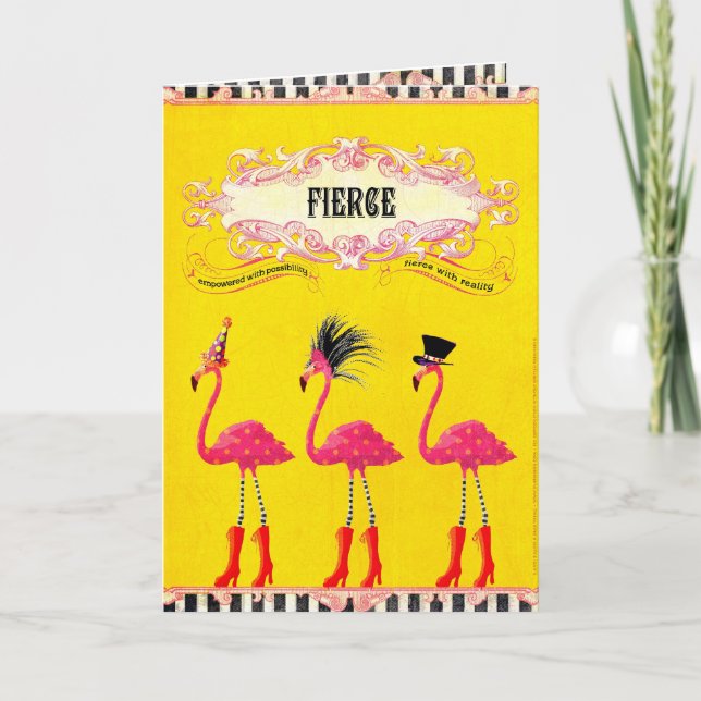 Cartão Fierce (Birthday Card) (Frente)