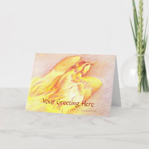 Cartão Fiery Phoenix Greeting Card