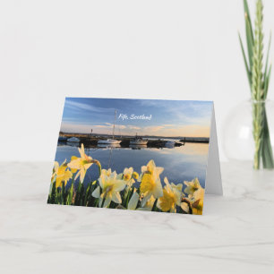 Cartão Fife, fotografia cênica da Escócia