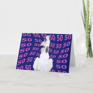 Cartão Fifty Birthday