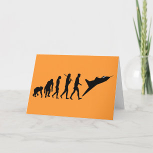 Cartão Fighter pilot flying Tees and Airforce pilot gifts