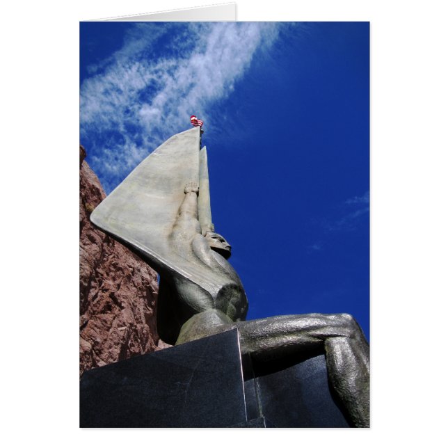 Cartão Figura alada da República 1255 (Frente)