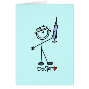 Cartão Figura básica doutor da vara