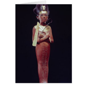 Cartão Figura de Shabti do rei