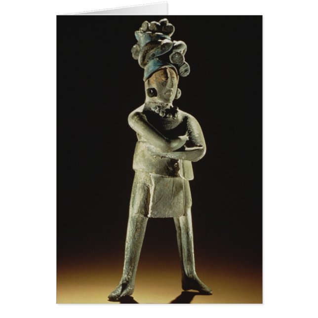 Cartão Figura real ereta (Frente)