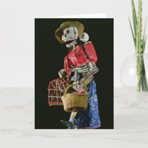 Cartão Figure for The Day of the Dead