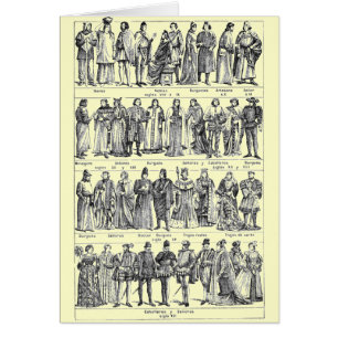 Cartão Figurinos Históricos