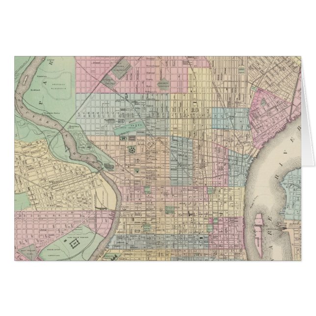 Cartão Filadélfia, Camden (Frente Horizontal)