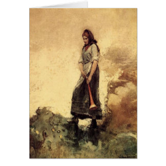 Cartão Filha da guarda costeira