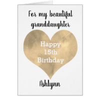 Filha de aniversário do 15 de Dourado de Aquarela