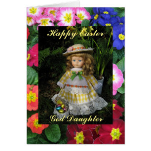 Cartão Filha de Deus Felz pascoa