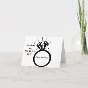 CARTÃO * FILHA E SENHOR EM LEGISLAÇÃO **NOIVADO**