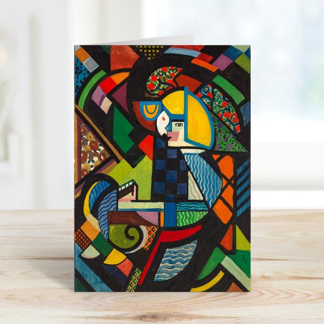 Cartão Filha em um Rocker | Henry Lyman Sačien (Criador carregado)