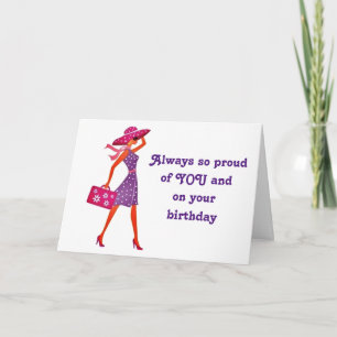 CARTÃO FILHA FELIZ ANIVERSÁRIO**