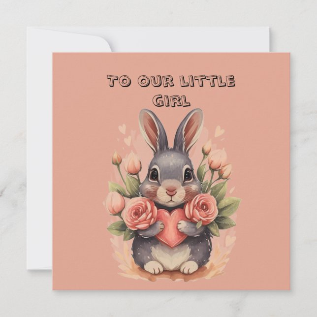 Cartão Filha Jovem no Dia dos Namorados (Frente)