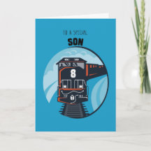 Filho 8º Comboio de Aniversário, Menino, Azul