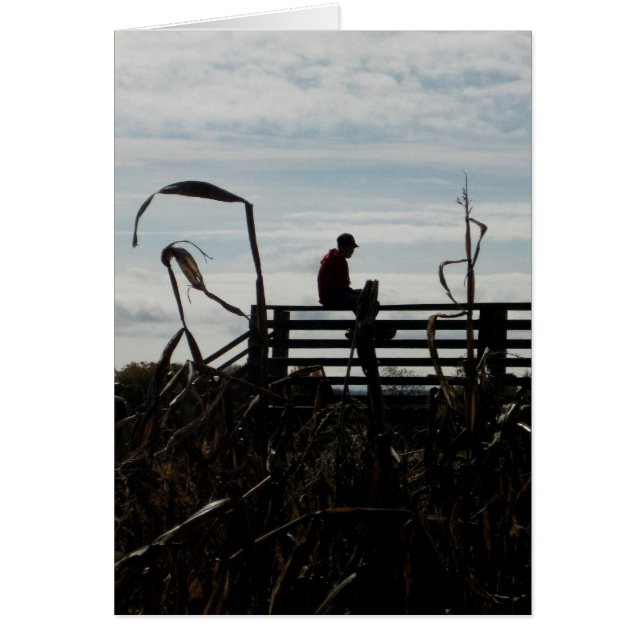 Cartão Filho do Campo vazio_Corn (Frente)