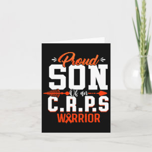 Cartão Filho Orgulhoso De Um Guerreiro Do Crps Mês De Fit