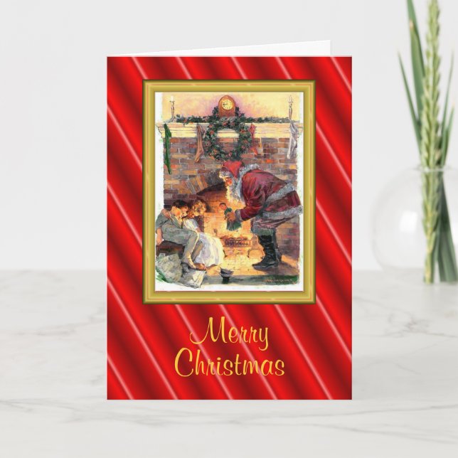 Cartão Filhos de papai noel (Frente)