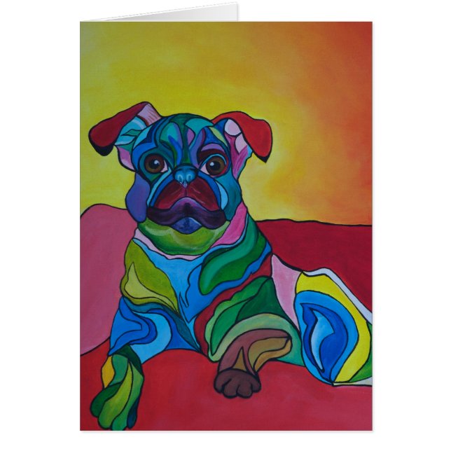 Cartão Filhote de cachorro (Frente)