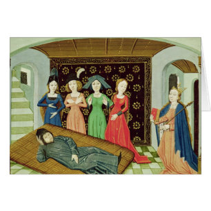 Cartão Filosofia e os musas