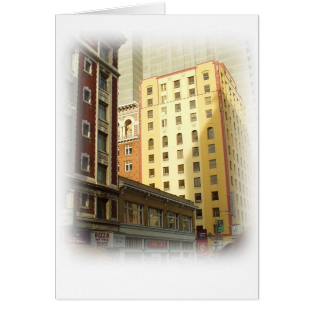 Cartão Fim da tarde em Geary (Frente)