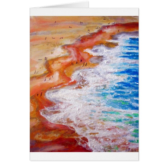 Cartão Fim de Bondi Summer (Frente)