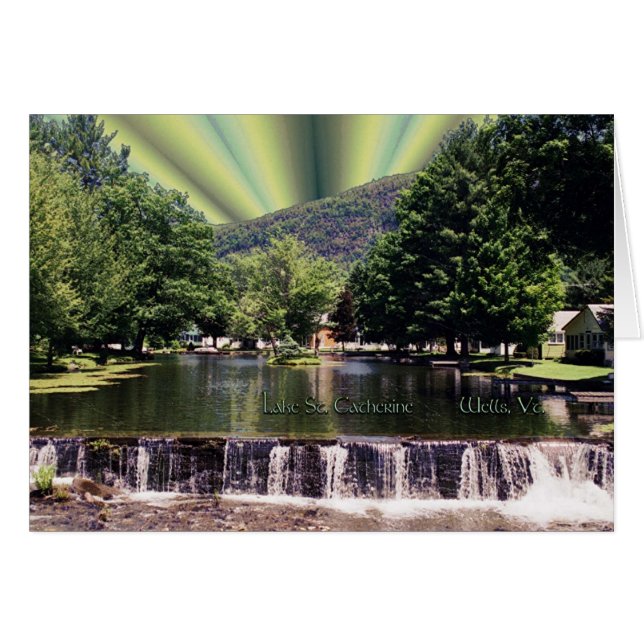 Cartão Fim do Lago (Frente Horizontal)