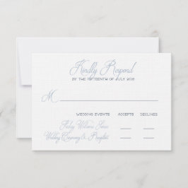 Cartão Final de RSVP para Jessie