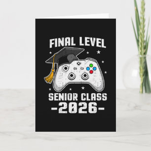 Cartão Finalista 2026 Jogador de Video Game Cl De 2026 Gr