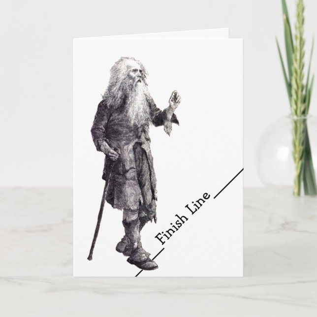 Cartão Finalização da aposentadoria de placa engraçada Li (Frente)