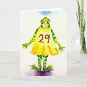 Cartão FINALLY! Happy LEAP DAY Birthday!