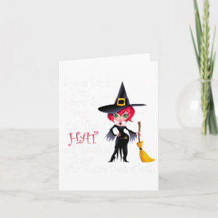 Cartão Fingir que sou um Homem Alto Halloween Último Minu