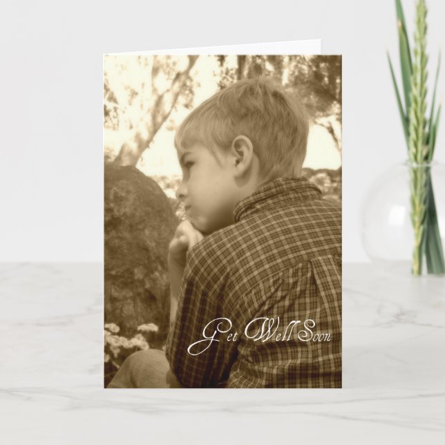 Cartão Fique Bem Em Breve (Frente)