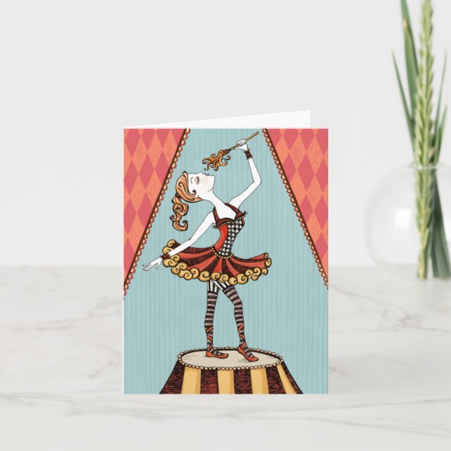 Cartão Fire Eater greeting card (Frente)