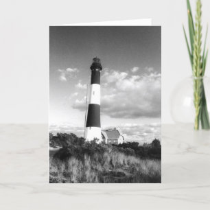 Cartão 'Fire Island Lighthouse' Blank Greeting Card