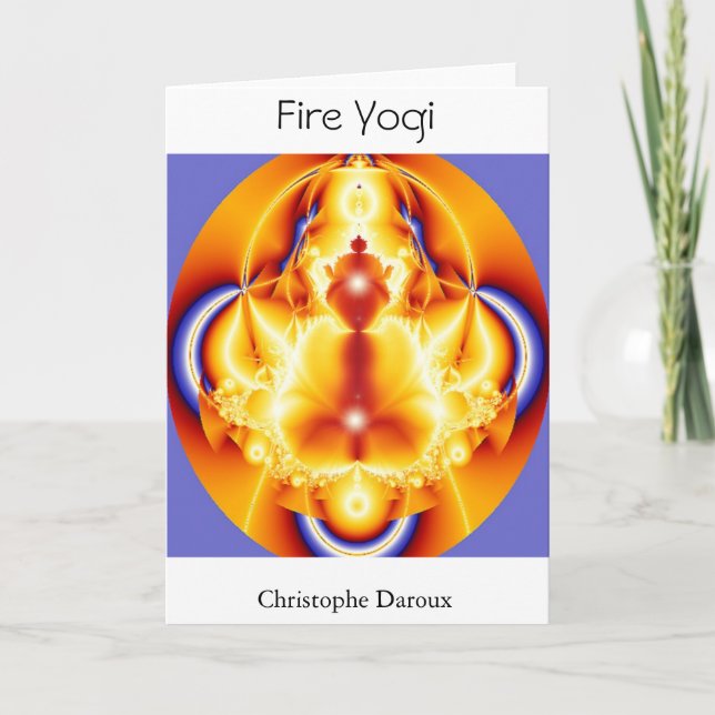 Cartão Fire Yogi (Frente)