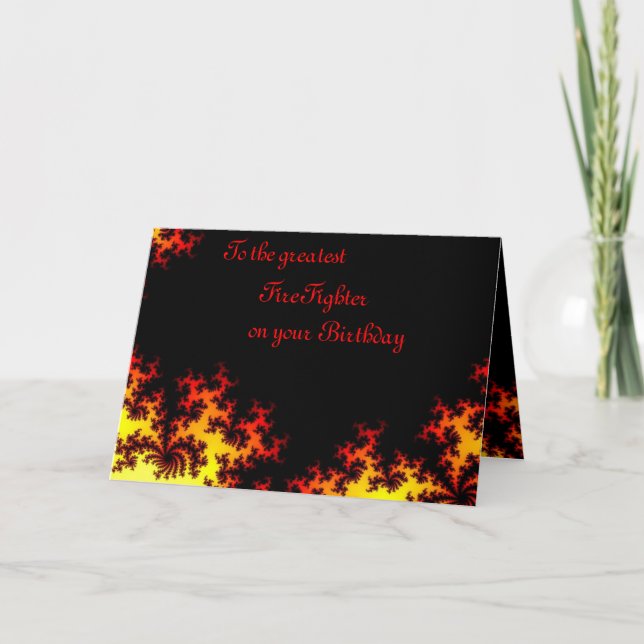Cartão Firefighter Card (Frente)