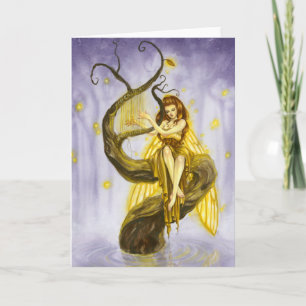 Cartão Firefly's Song Greeting Card