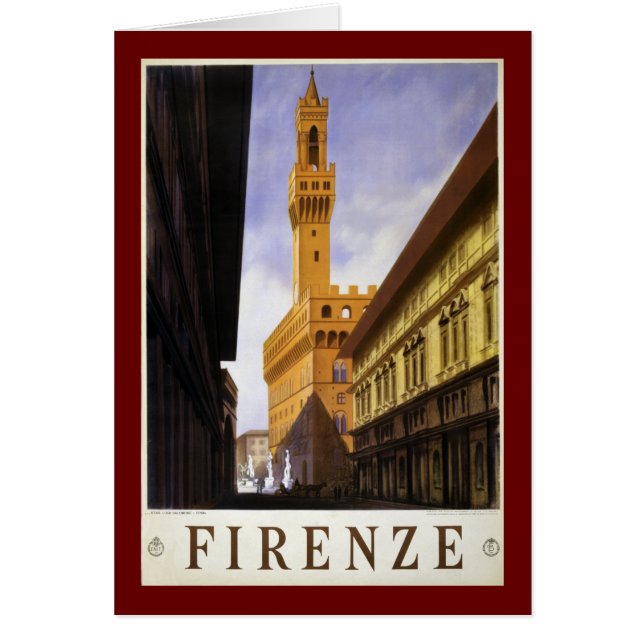 Cartão Firenze (Frente)