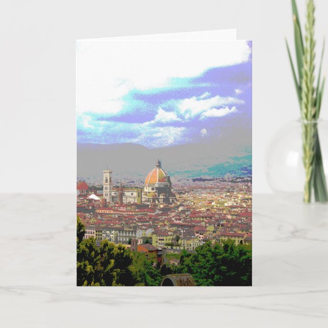 Cartão Firenze Greeting Card (Frente)