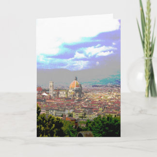 Cartão Firenze Greeting Card