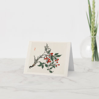 Cartão Firethors tradicional japonês