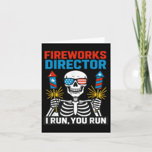 Cartão Firework Diretor (Diretor Do Firework) Se Eu Lhe E