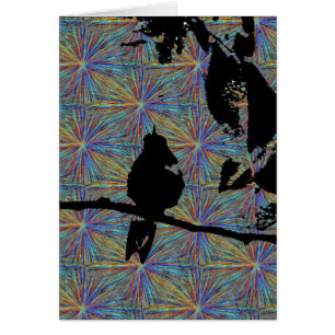 Cartão Fireworks do Hummingbird