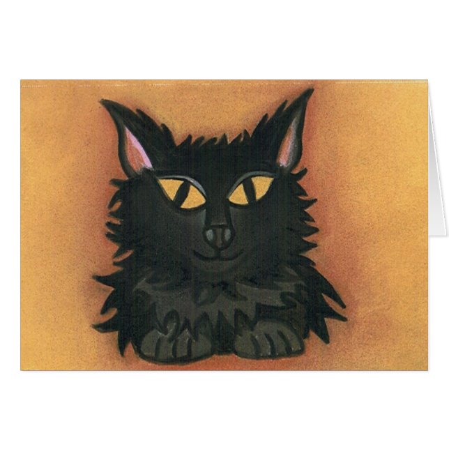 Cartão Firey Eyes Topanga por Robyn Feeley (Frente Horizontal)