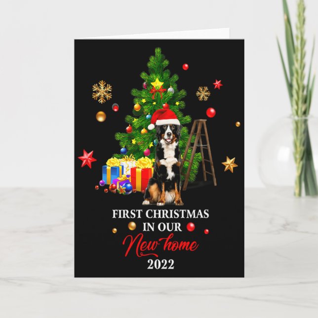 Cartão First Christmas In Our New Home Xmas Gift For Hava (Frente)